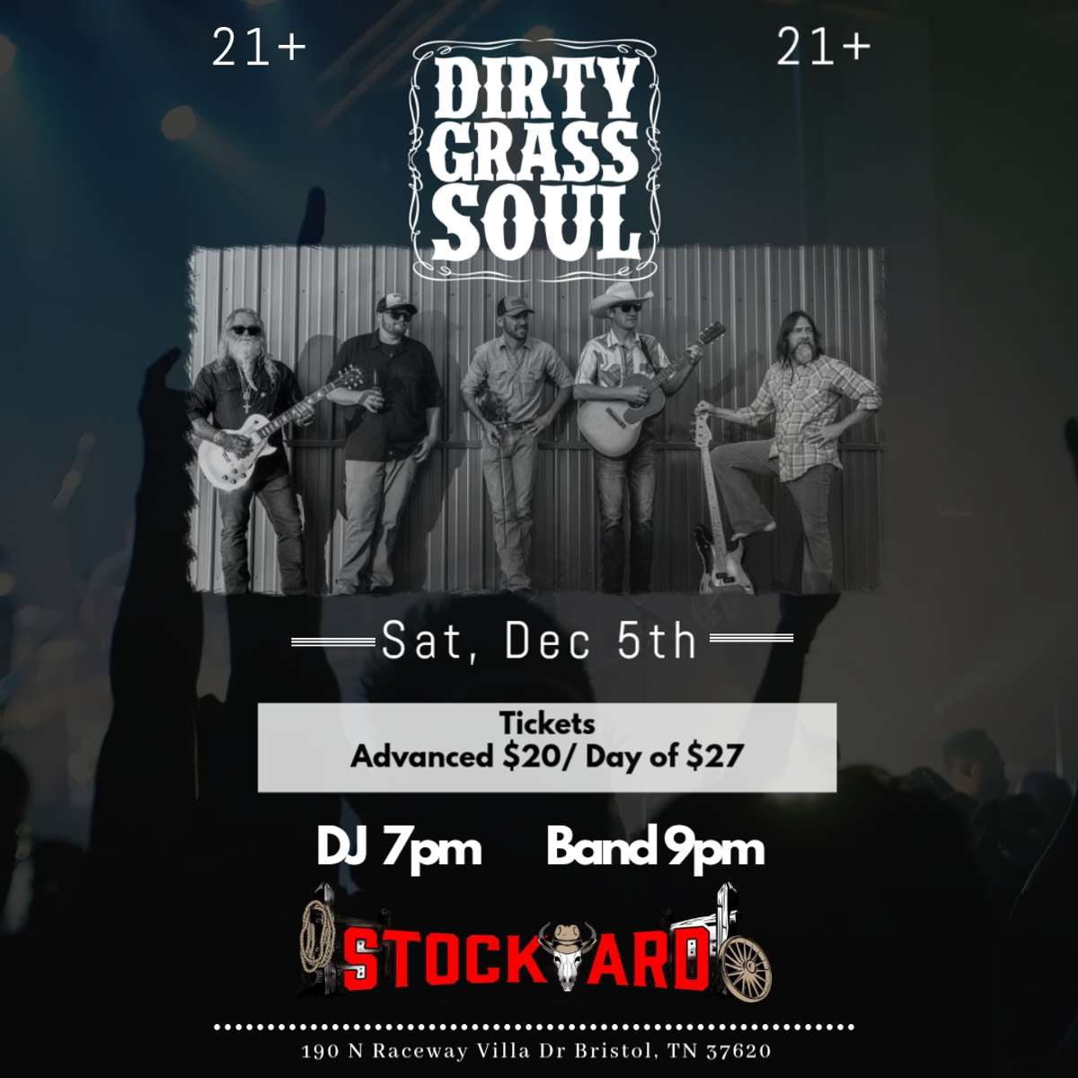 Dirty Grass Soul live at Stockyard