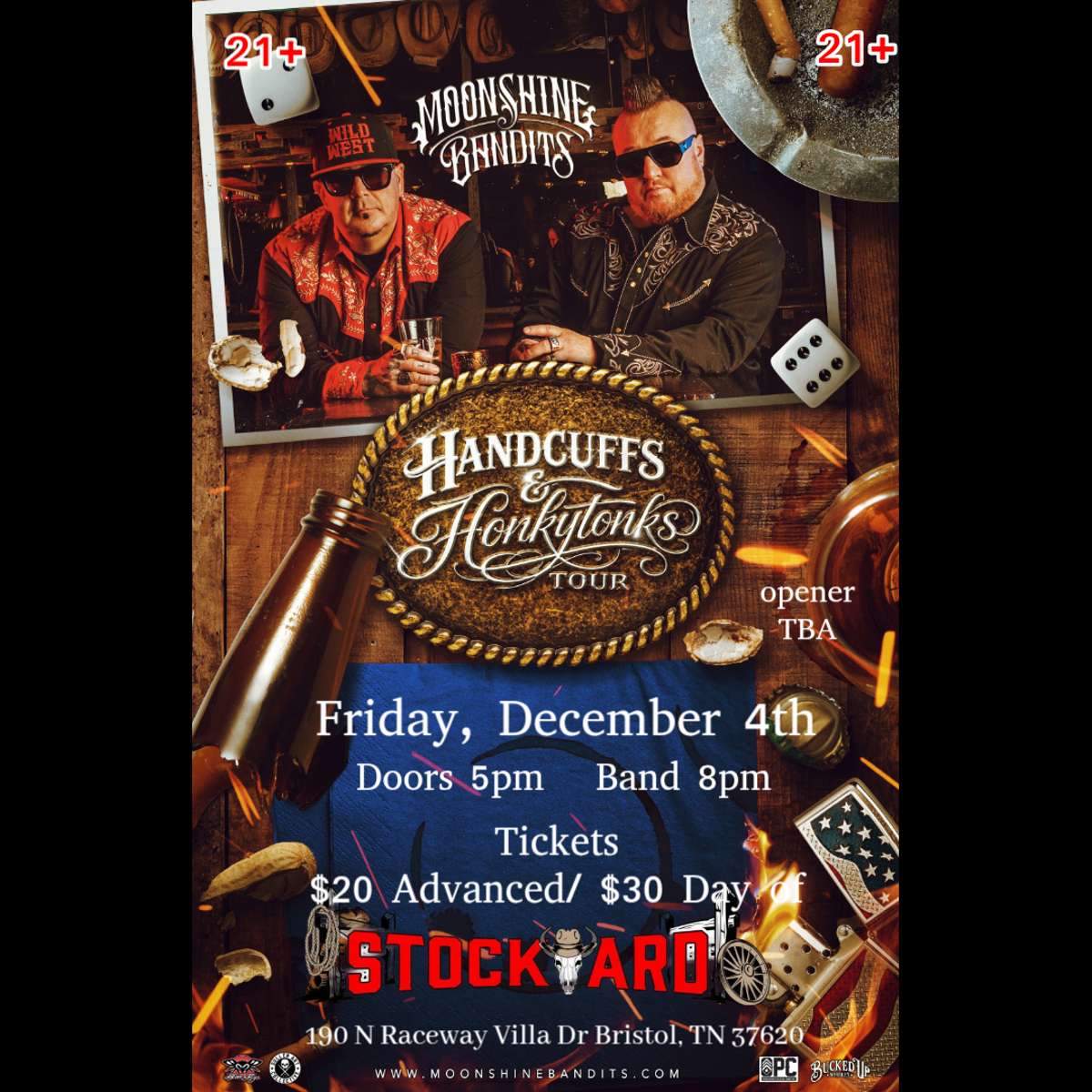 Moonshine Bandits live at Stockyard