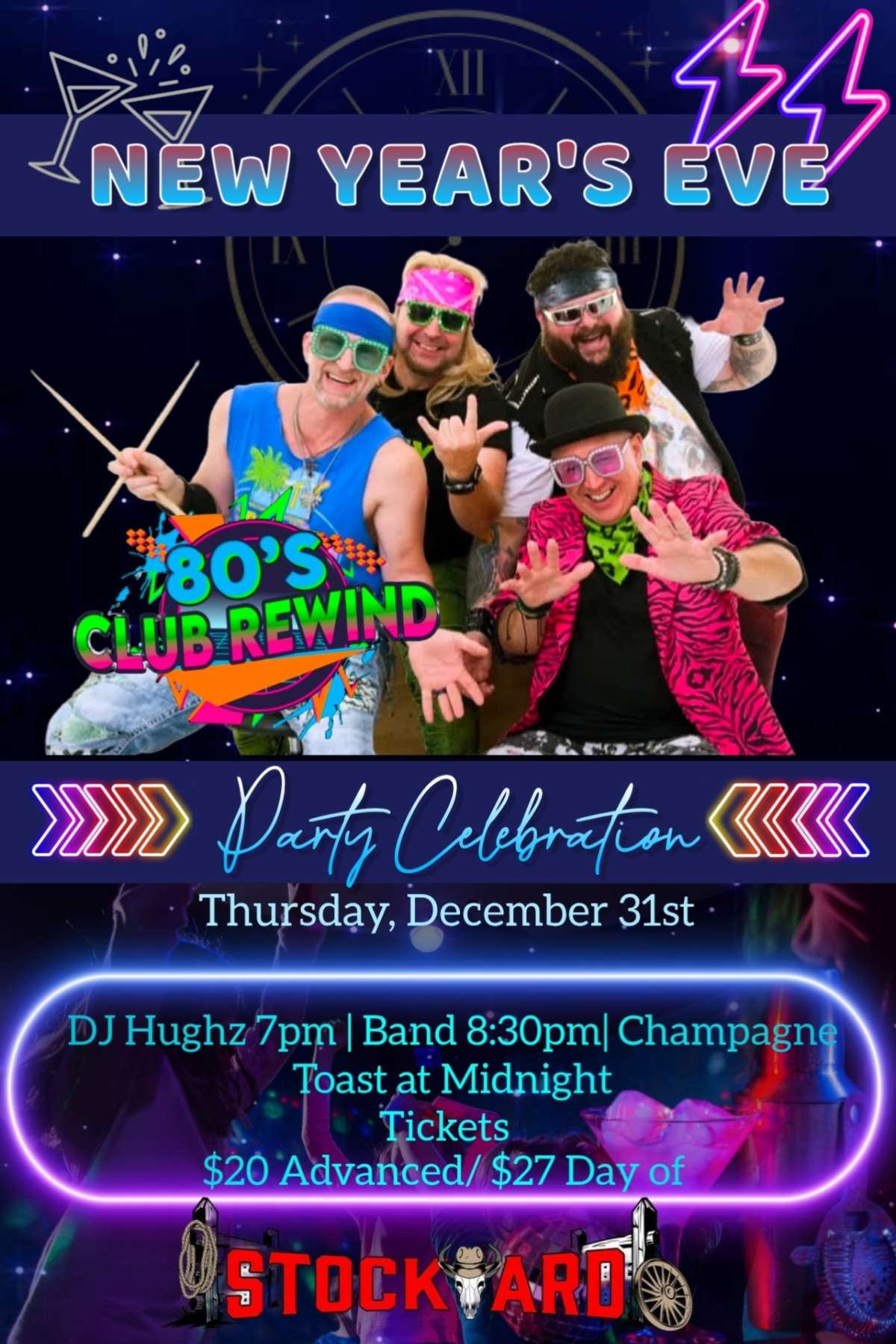 New Years Eve Party with Club Rewind