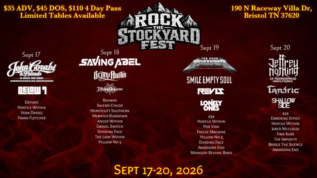 Rock The Stockyard 4 Day Pass