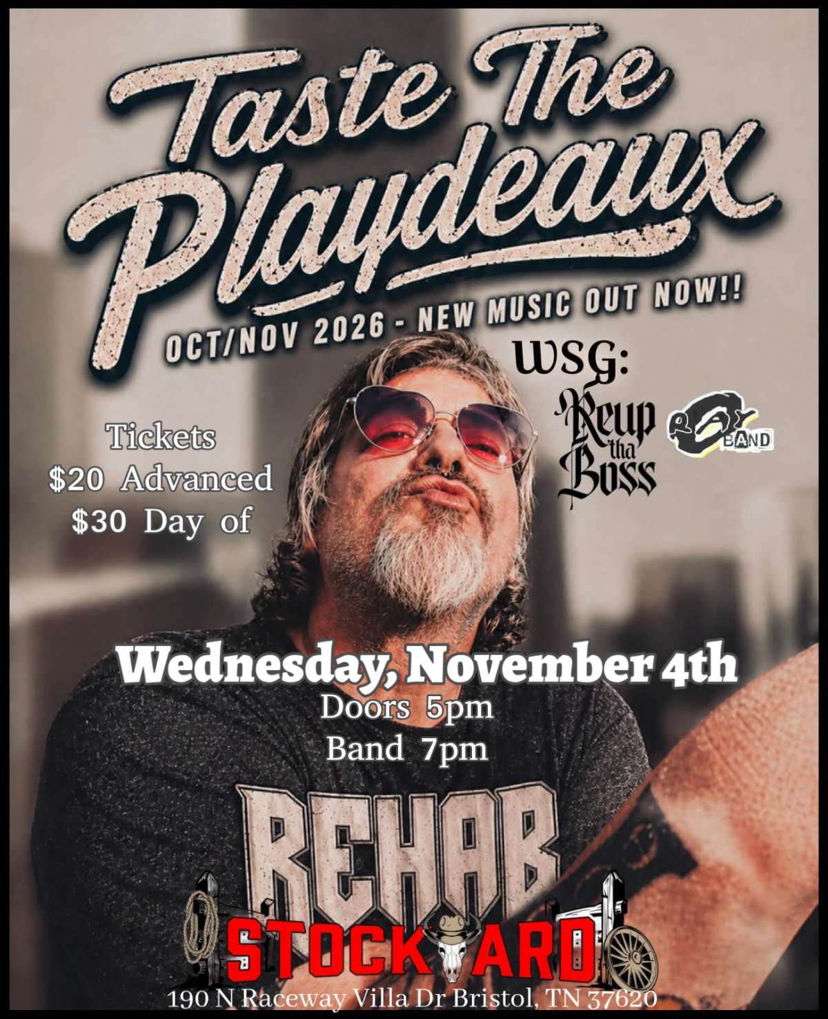 Rehab live at Stockyard