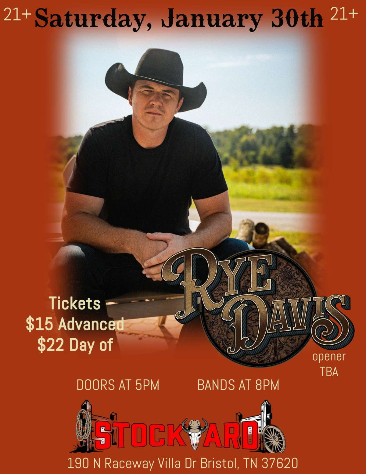 Rye Davis live at Stockyard